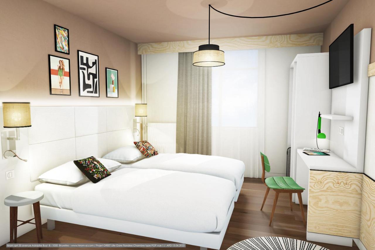 Greet Hotel Lille Gare Flandres - Groupe Accor מראה חיצוני תמונה